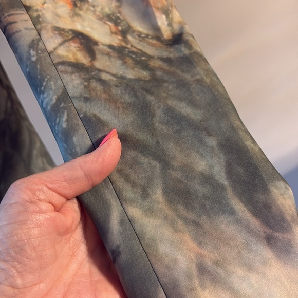 Elegant Multicolor Women's tuxedo like blazer Jacket hook and eye front close S - Picture 9 of 17